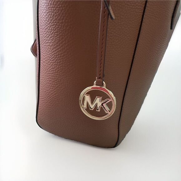 Michael Kors Maisie Large Pebbled Leather 3-in-1 Tote Bag Brown NWT - Picture 10 of 13